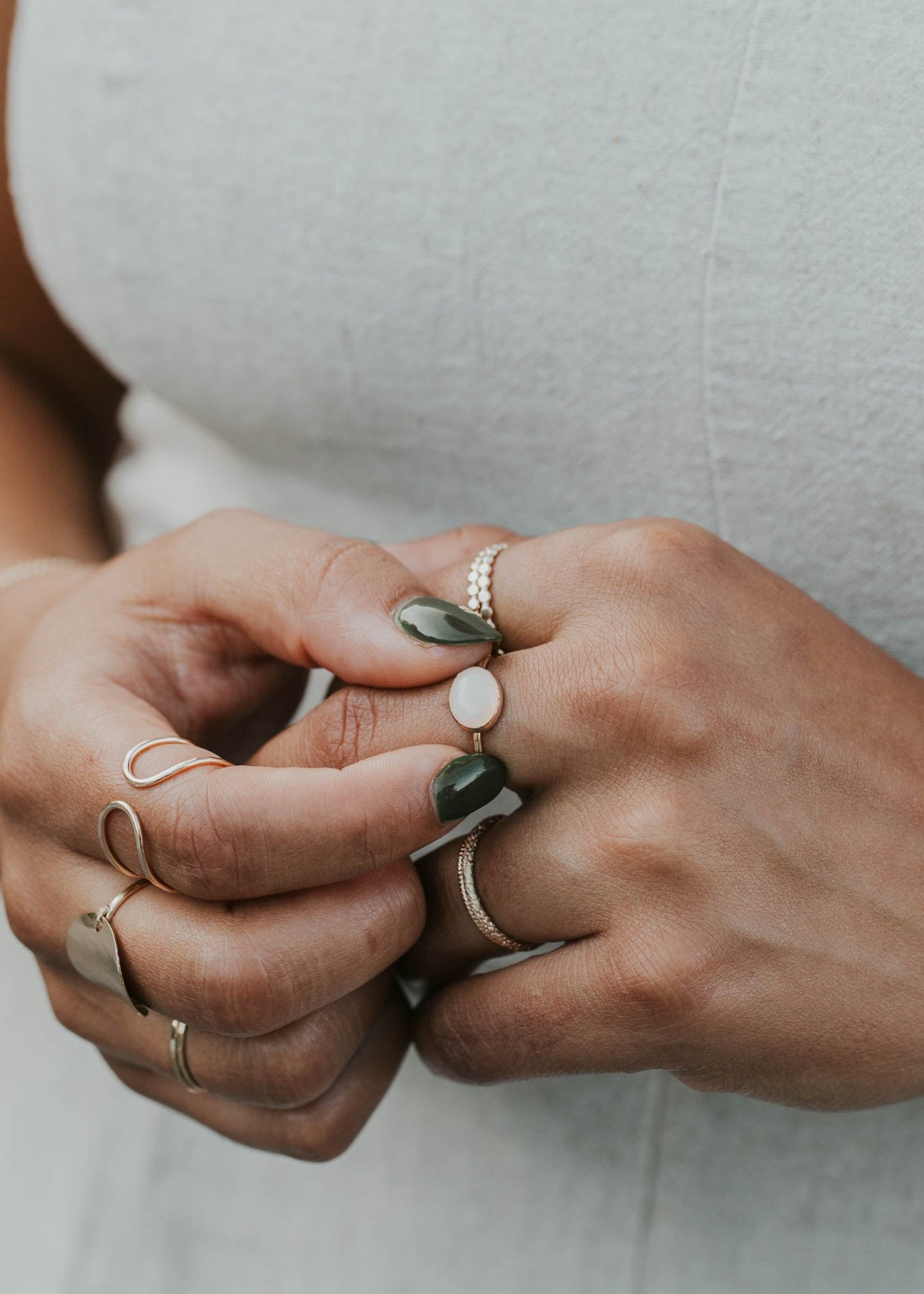 Moonbeam Ring