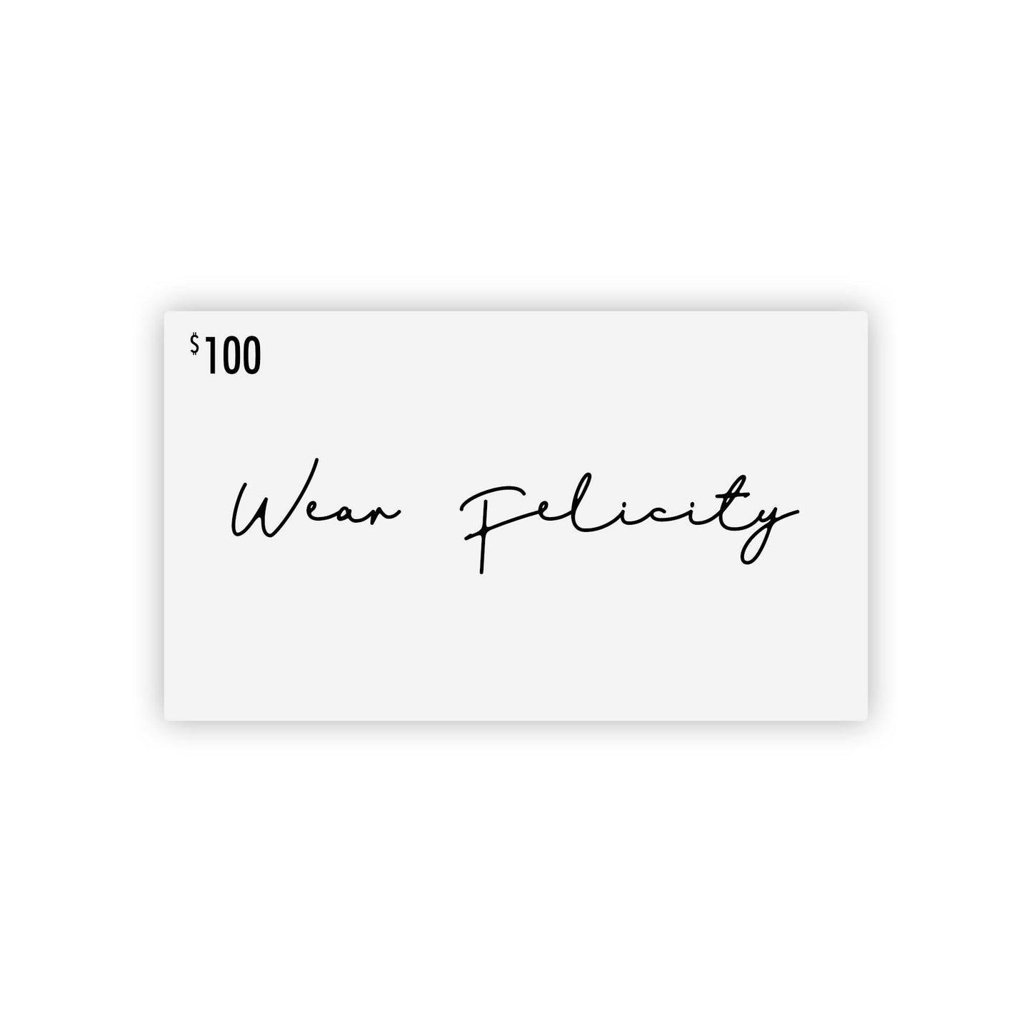 Wear Felicity Gift Card