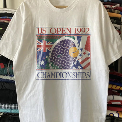 Official US Open 92 Washed White Tee