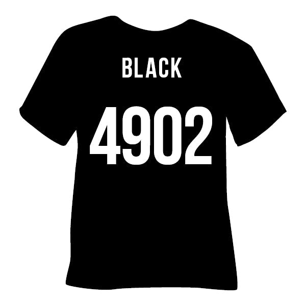 4902 Black ThermoFlex Plus HTV (Poli-Flex Turbo)