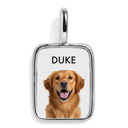 Personalized Pet Portrait Charm