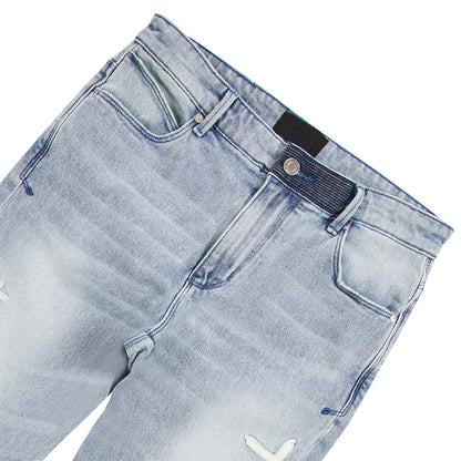Bryant Coastal Drift Cross Patch Denim
