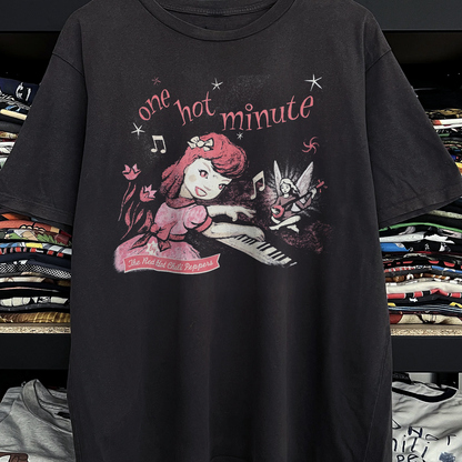 1995 Red Hot Chilli Peppers Washed Black Tee